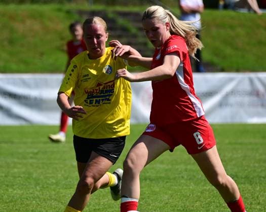 14 06 2025 xkhx Bad Hersfeld Womens Hesse Cup final SF BG MArburg Kickers Offenbach Leonie Gosch 8, OFC Women against Lena Marie Bauer Marburg
