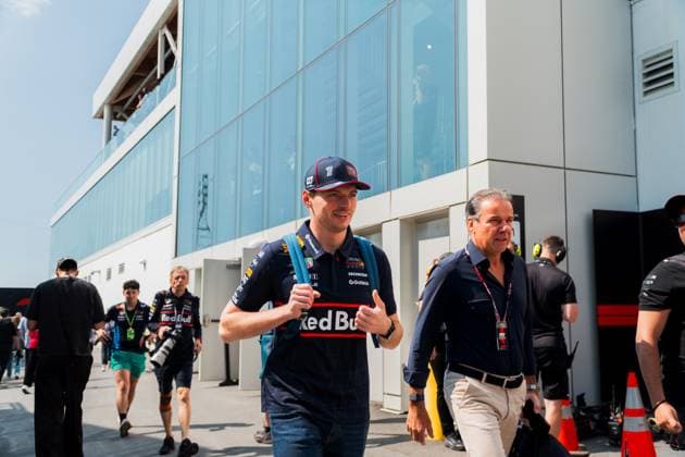 Formula 1 Pirelli Grand Prix du Canada 2025 Gabriela Testa OVERTAKE MAXPPP - Montréal 14 06 2025 01 VERSTAPPEN Max (nld), Oracle Red Bull Racing, portrait during the Formula 1 Pirelli Grand Prix du Canada 2025, the 10th round of the 2025 FIA Formula 1 World Championship, WM, Weltmeisterschaft at the Circuit Gilles Villeneuve in Montréal, Quebec, Canada, from June 12 to 15, 2025 Montréal Canada  Copyright: xOVERTAKE MAXPPPxGabrielaxTestax OVT202506140613 OVT202506140613