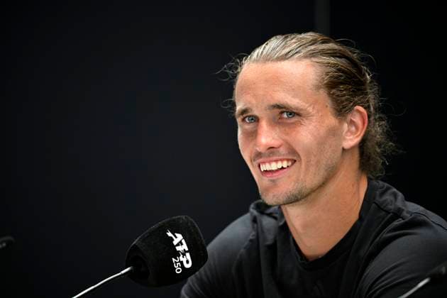 Tennis, ATP tournament in Stuttgart, Alexander Zverev press conference