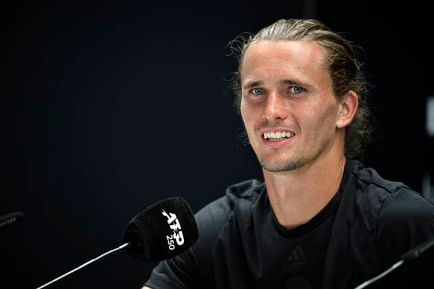 PK Press Conference Alexander Zverev GER Portrait Tennis Men BOSS Open ATP 250 Stuttgart 2025 Weissenhof BOSS Open ATP 250 Stuttgart 2025