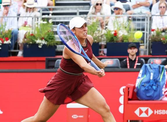 TENNIS - WTA, Tennis Damen Queen s Club LONDON,ENGLAND,14.JUN.25 - TENNIS - WTA Tour, HSBC Championships. Image shows Madison Keys (USA).  GEPAxpictures xAlanxGrieves