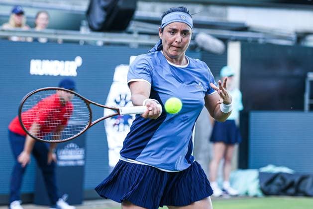 Ons Jabeur TUN, Berlin Tennis Open by HYLO 2025, Berlin, LTTC Rot Weiß , 14 06 2025, Copyright: xClaudioxGärtnerx