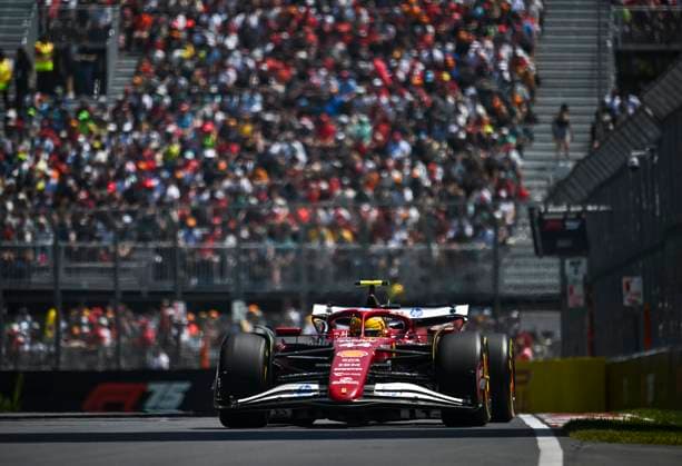 F1 - CANADIAN GRAND PRIX 2025 44 HAMILTON Lewis (gbr), Scuderia Ferrari SF-25, action during the Formula 1 Pirelli Grand Prix du Canada 2025, 10th round of the 2025 FIA Formula One World Championship, WM, Weltmeisterschaft from June 14 to 16, 2025 on the Circuit Gilles Villeneuve, in MontrÃ al, Canada - MontrÃ alCanada  Copyright: xALBERTOxVIMERCATIx
