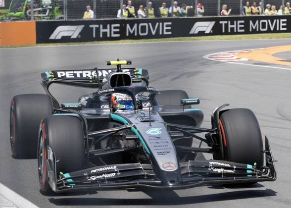 June 14, 2025, Montreal, Quebec, Canada: ANDREA KIMI ANTONELLI of Italy driving the (12) Mercedes AMG Petronas F1 Team W16 on track during final practice ahead of the F1 Grand Prix of Canada at Circuit Gilles-Villeneuve on June 14, 2025 in Montreal, Quebec, Canada. Montreal Canada - ZUMAc132 20250614_fap_c132_005 Copyright: xAndrewxChinx