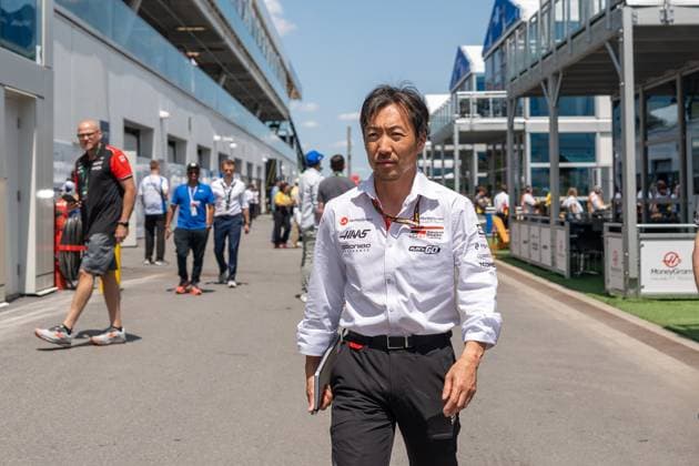 Ayao Komatsu Team Principal MoneyGram Haas F1 Team, Japan , CAN, Formula 1 World Championship, Canadian Grand Prix, Circuit Gilles Villeneuve, Free Practice 3, 2025 Season, 14 06 2025 CAN, Formula 1 World Championship, Canadian Grand Prix, Circuit Gilles Villeneuve, Free Practice 3, 2025 Season, 14 06 2025 Montreal Copyright: xEibner-Pressefoto MarcelxFischerx EP_MFI