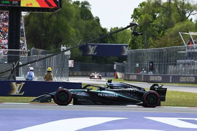 FORMULA 1 PIRELLI GRAND PRIX DU CANADA 2025 14 06 2025, Circuit Gilles Villeneuve, Montreal, FORMULA 1 PIRELLI GRAND PRIX DU CANADA 2025 , pictured Andrea Kimi Antonelli ITA , Mercedes AMG Petronas Formula One Team nordphotoxGmbHx xBratic nph00250