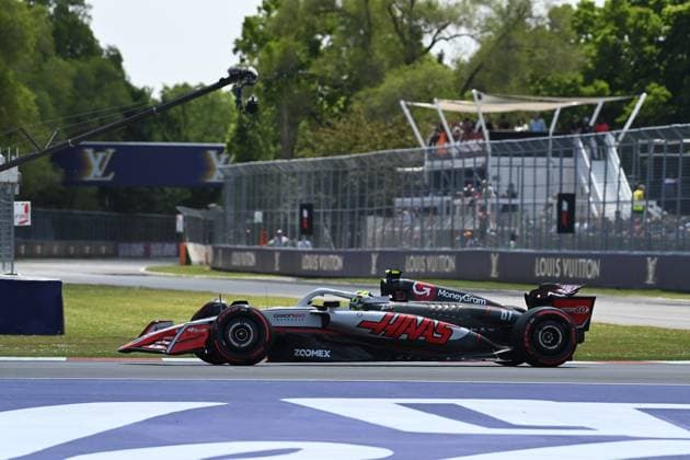 FORMULA 1 PIRELLI GRAND PRIX DU CANADA 2025 14 06 2025, Circuit Gilles Villeneuve, Montreal, FORMULA 1 PIRELLI GRAND PRIX DU CANADA 2025 , pictured Oliver Bearman GBR , MoneyGram Haas F1 Team nordphotoxGmbHx xBratic nph00250