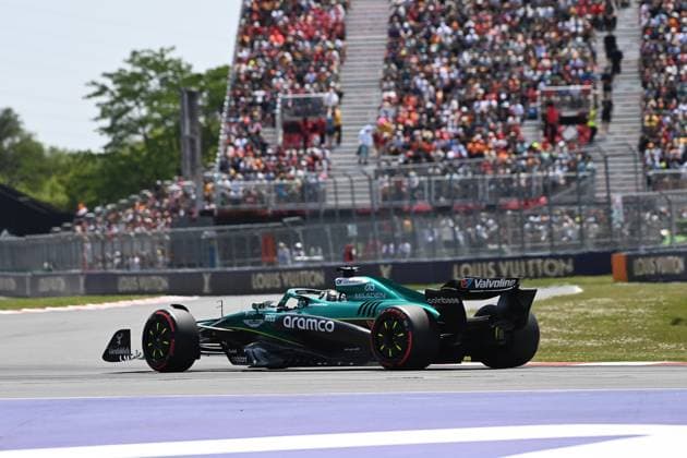 FORMULA 1 PIRELLI GRAND PRIX DU CANADA 2025 14 06 2025, Circuit Gilles Villeneuve, Montreal, FORMULA 1 PIRELLI GRAND PRIX DU CANADA 2025 , in the picture Lance Stroll CAN , Aston Martin Aramco Cognizant Formula One Team nordphotoxGmbHx xBratic nph00250