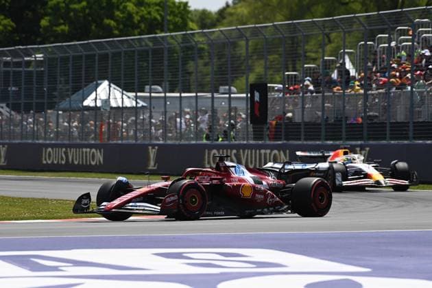FORMULA 1 PIRELLI GRAND PRIX DU CANADA 2025 14 06 2025, Circuit Gilles Villeneuve, Montreal, FORMULA 1 PIRELLI GRAND PRIX DU CANADA 2025 , in the picture Charles Leclerc MCO , Scuderia Ferrari HP nordphotoxGmbHx xBratic nph00250