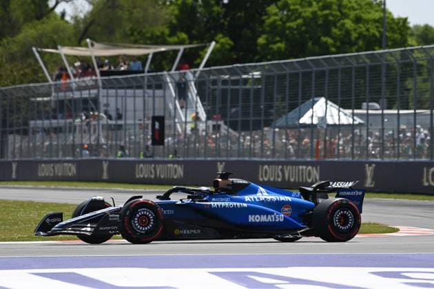 FORMULA 1 PIRELLI GRAND PRIX DU CANADA 2025 14 06 2025, Circuit Gilles Villeneuve, Montreal, FORMULA 1 PIRELLI GRAND PRIX DU CANADA 2025 , in the picture Alexander Albon GBR , Atlassian Williams Racing nordphotoxGmbHx xBratic nph00250