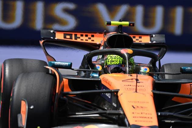 14 06 2025, Circuit Gilles Villeneuve, Montreal, FORMULA 1 PIRELLI GRAND PRIX DU CANADA 2025 , in the picture Lando Norris GBR , McLaren F1 Team Photo by Francois Tremblay Hasan Bratic DeFodi Images