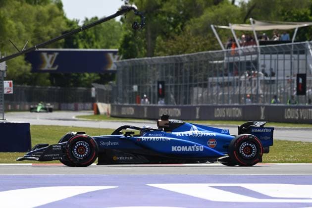 FORMULA 1 PIRELLI GRAND PRIX DU CANADA 2025 14 06 2025, Circuit Gilles Villeneuve, Montreal, FORMULA 1 PIRELLI GRAND PRIX DU CANADA 2025 , in the picture Alexander Albon GBR , Atlassian Williams Racing nordphotoxGmbHx xBratic nph00250