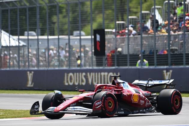 FORMULA 1 PIRELLI GRAND PRIX DU CANADA 2025 14 06 2025, Circuit Gilles Villeneuve, Montreal, FORMULA 1 PIRELLI GRAND PRIX DU CANADA 2025 , in the picture Charles Leclerc MCO , Scuderia Ferrari HP nordphotoxGmbHx xBratic nph00250