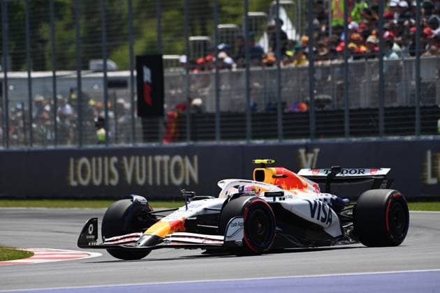 FORMULA 1 PIRELLI GRAND PRIX DU CANADA 2025 14 06 2025, Circuit Gilles Villeneuve, Montreal, FORMULA 1 PIRELLI GRAND PRIX DU CANADA 2025 , in the picture Liam Lawson NZL , Visa Cash App RB Formula One Team nordphotoxGmbHx xBratic nph00250