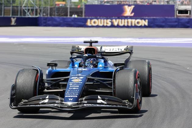 14 06 2025, Circuit Gilles Villeneuve, Montreal, FORMULA 1 PIRELLI GRAND PRIX DU CANADA 2025 , in the picture Alexander Albon GBR , Atlassian Williams Racing Photo by Mark Urquhart Hasan Bratic DeFodi Images