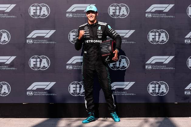 F1 - CANADIAN GRAND PRIX 2025 RUSSELL George (gbr), Mercedes AMG F1 Team W16, portrait during the Formula 1 Pirelli Grand Prix du Canada 2025, 10th round of the 2025 FIA Formula One World Championship, WM, Weltmeisterschaft from June 14 to 16, 2025 on the Circuit Gilles Villeneuve, in MontrÃ al, Canada - MontrÃ alCanada  Copyright: xEricxAlonsox