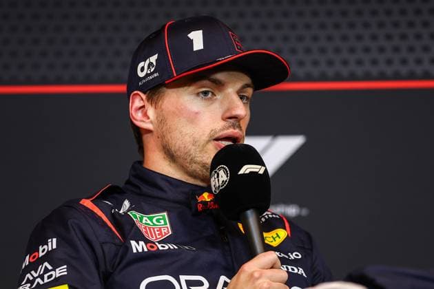 F1 - CANADIAN GRAND PRIX 2025 VERSTAPPEN Max (ned), Red Bull Racing RB21, portrait press conference, PK, Pressekonferenz during the Formula 1 Pirelli Grand Prix du Canada 2025, 10th round of the 2025 FIA Formula One World Championship, WM, Weltmeisterschaft from June 14 to 16, 2025 on the Circuit Gilles Villeneuve, in MontrÃ al, Canada - MontrÃ alCanada  Copyright: xEricxAlonsox