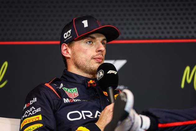 F1 - CANADIAN GRAND PRIX 2025 VERSTAPPEN Max (ned), Red Bull Racing RB21, portrait press conference, PK, Pressekonferenz during the Formula 1 Pirelli Grand Prix du Canada 2025, 10th round of the 2025 FIA Formula One World Championship, WM, Weltmeisterschaft from June 14 to 16, 2025 on the Circuit Gilles Villeneuve, in MontrÃ al, Canada - MontrÃ alCanada  Copyright: xEricxAlonsox