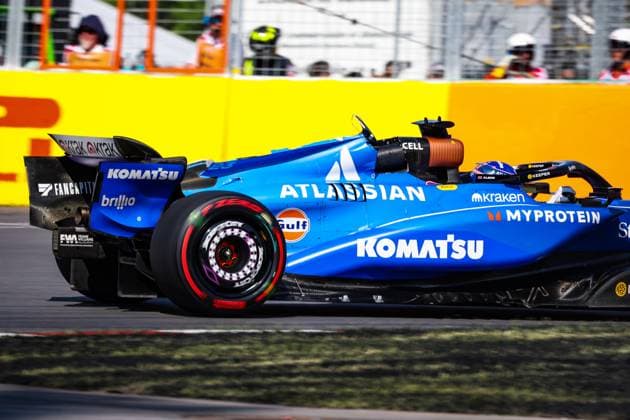 F1 - CANADIAN GRAND PRIX 2025 23 ALBON Alexander (tha), Williams Racing FW47, action during the Formula 1 Pirelli Grand Prix du Canada 2025, 10th round of the 2025 FIA Formula One World Championship, WM, Weltmeisterschaft from June 14 to 16, 2025 on the Circuit Gilles Villeneuve, in MontrÃ al, Canada - MontrÃ alCanada  Copyright: xFLORENTxGOODENx