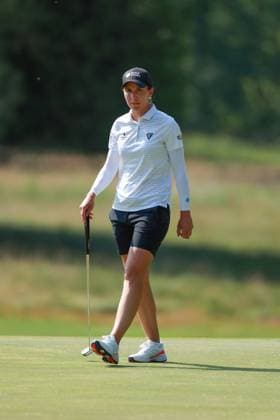 Meijer LPGA, Golf Damen Classic for Simply Give BELMONT, MICHIGAN - JUNE 14: Carlota Ciganda of Pamplona, Spain walks on the 15th green during the third round of the Meijer LPGA Classic for Simply Give golf tournament at Blythefield Country Club in Belmont, MI, USA Saturday, June 14, 2025. Belmont Michigan United States  Copyright: xAmyxLemusx originalFilename:lemus-meijerlp250614_nplws.jpg