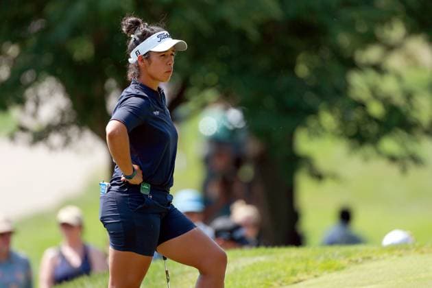 Meijer LPGA, Golf Damen Classic for Simply Give BELMONT, MICHIGAN - JUNE 14: Sofia Garcia of Asuncion, Paraguay waits on the 15th green during the third round of the Meijer LPGA Classic for Simply Give golf tournament at Blythefield Country Club in Belmont, MI, USA Saturday, June 14, 2025. Belmont Michigan United States  Copyright: xAmyxLemusx originalFilename:lemus-meijerlp250614_npqIq.jpg