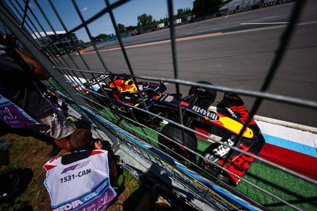 F1 - CANADIAN GRAND PRIX 2025 01 VERSTAPPEN Max (nld), Red Bull Racing RB21, action during the Formula 1 Pirelli Grand Prix du Canada 2025, 10th round of the 2025 FIA Formula One World Championship, WM, Weltmeisterschaft from June 14 to 16, 2025 on the Circuit Gilles Villeneuve, in MontrÃ al, Canada - MontrÃ alCanada  Copyright: xEricxAlonsox