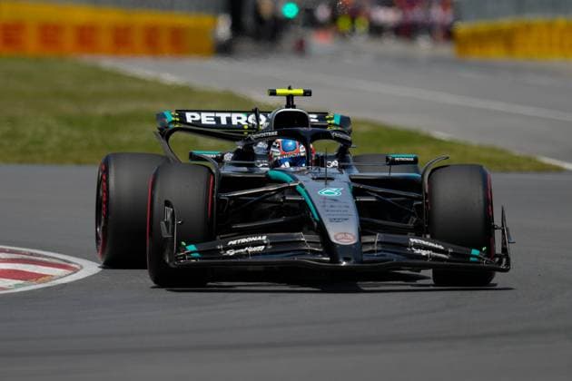 Kimi Antonelli (ITA), Mercedes-AMG Petronas F1 Team, 12, Practice 3 during Pirelli Grand Prix du Canada 2025 - Qualifying, Formula 1 Championship in Montreal, Canada, June 14 2025  Copyright: xScottxColeman IPAxSportx xipa-agency.netx xx IPA_59061978 IPA_Agency_IPA59061978