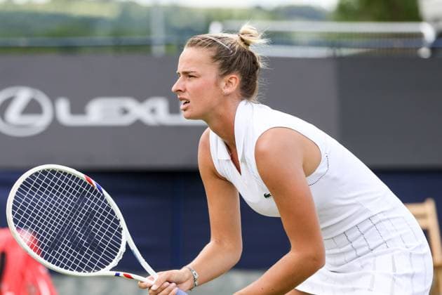 Ilkley Tennis Club, England, June 14th 2025: Isabelle Haverlag during the WTA, Tennis Damen 125 Lexus Ilkley Open doubles final match with Vitalia Diatchenko and Eden Silva at Ilkley Tennis Club in Ilkley, England on June 14th 2025. (Sean Chandler SPP) Copyright: xSeanxChandlerx xSPPx spp-en-SeChSp-WTA 125 Lexus Ilkley Open Doubles Final Ilkley Tennis Club-152F5A1599