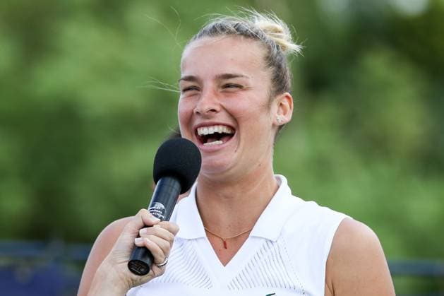 Ilkley Tennis Club, England, June 14th 2025: Isabelle Haverlag after the WTA, Tennis Damen 125 Lexus Ilkley Open doubles final match with Vitalia Diatchenko and Eden Silva at Ilkley Tennis Club in Ilkley, England on June 14th 2025. (Sean Chandler SPP) Copyright: xSeanxChandlerx xSPPx spp-en-SeChSp-WTA 125 Lexus Ilkley Open Doubles Final Ilkley Tennis Club-62F5A2088