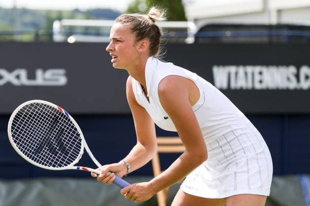 Ilkley Tennis Club, England, June 14th 2025: Isabelle Haverlag during the WTA, Tennis Damen 125 Lexus Ilkley Open doubles final match with Vitalia Diatchenko and Eden Silva at Ilkley Tennis Club in Ilkley, England on June 14th 2025. (Sean Chandler SPP) Copyright: xSeanxChandlerx xSPPx spp-en-SeChSp-WTA 125 Lexus Ilkley Open Doubles Final Ilkley Tennis Club-212F5A1423