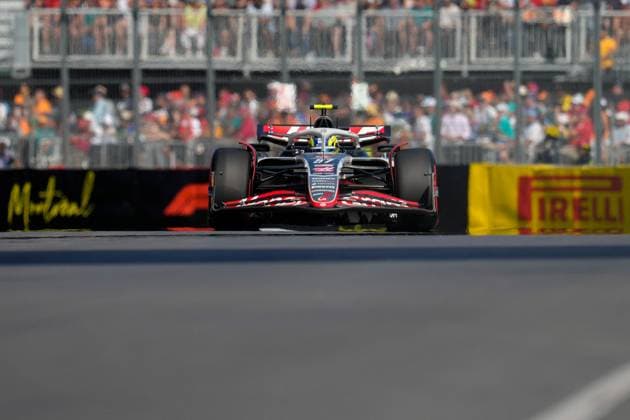 MOTORI - Formula 1 - Pirelli Grand Prix du Canada 2025 - Qualifying Oliver Bearman (GBR), MoneyGram Haas F1 Team, 87, Qualifying during Pirelli Grand Prix du Canada 2025 - Qualifying, Formula 1 Championship in Montreal, Canada, June 14 2025 Montreal Canada  Copyright: xIPAxSport ABACAx