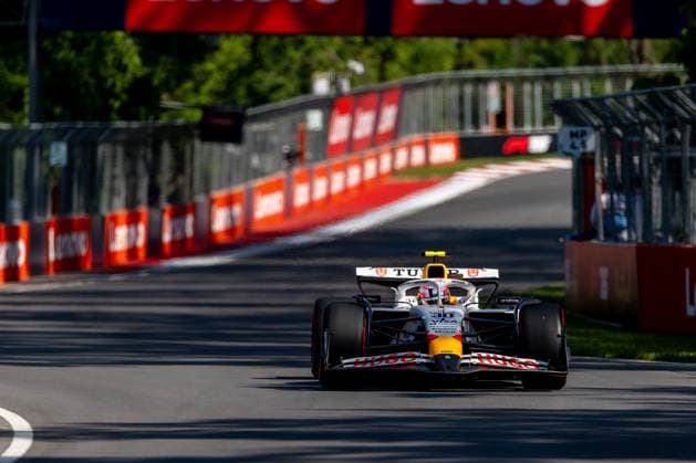 Liam Lawson Visa Cash App Racing Bulls F1 Team, New Zealand, 30 in VCARB 02, CAN, Formula 1 World Championship, Canadian Grand Prix, Circuit Gilles Villeneuve, Qualifying, 2025 season, 14 06 2025 CAN, Formula 1 World Championship, Canadian Grand Prix, Circuit Gilles Villeneuve, Qualifying, 2025 season, 14 06 2025 Montreal Copyright: xEibner-Pressefoto MarcelxFischerx EP_MFI