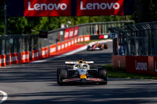 Isack Hadjar Visa Cash App Racing Bulls F1 Team, France, 06 in VCARB 02, CAN, Formula 1 World Championship, Canadian Grand Prix, Circuit Gilles Villeneuve, Qualifying, 2025 season, 14 06 2025 CAN, Formula 1 World Championship, Canadian Grand Prix, Circuit Gilles Villeneuve, Qualifying, 2025 season, 14 06 2025 Montreal Copyright: xEibner-Pressefoto MarcelxFischerx EP_MFI