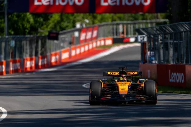 Oscar Piastri McLaren Formula 1 Team, Australia 81 in MCL39, CAN, Formula 1 World Championship, Canadian Grand Prix, Circuit Gilles Villeneuve, Qualifying, 2025 season, 14 06 2025 CAN, Formula 1 World Championship, Canadian Grand Prix, Circuit Gilles Villeneuve, Qualifying, 2025 season, 14 06 2025 Montreal Copyright: xEibner-Pressefoto MarcelxFischerx EP_MFI