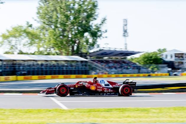 Charles Leclerc Scuderia Ferrari HP F1 Team, Monaco 16 in SF 25, CAN, Formula 1 World Championship, Canadian Grand Prix, Circuit Gilles Villeneuve, Qualifying, 2025 season, 14 06 2025 CAN, Formula 1 World Championship, Canadian Grand Prix, Circuit Gilles Villeneuve, Qualifying, 2025 season, 14 06 2025 Montreal Copyright: xEibner-Pressefoto MarcelxFischerx EP_MFI