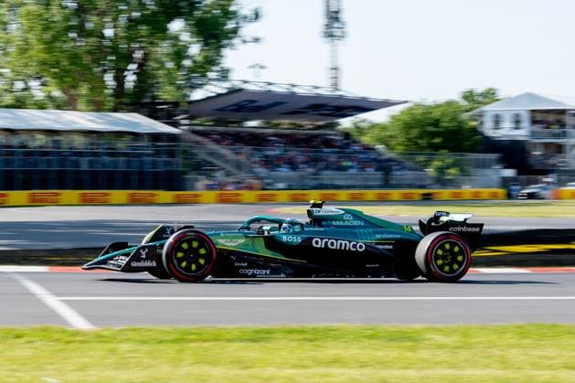 Fernando Alonso Aston Martin Aramco Formula One Team, Spain, 14 in AMR25, CAN, Formula 1 World Championship, Canadian Grand Prix, Circuit Gilles Villeneuve, Qualifying, 2025 season, 14 06 2025 CAN, Formula 1 World Championship, Canadian Grand Prix, Circuit Gilles Villeneuve, Qualifying, 2025 season, 14 06 2025 Montreal Copyright: xEibner-Pressefoto MarcelxFischerx EP_MFI