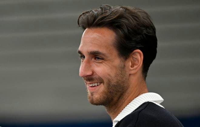 Joshua Keller, son of actor Mark Keller, Portrait Tennis Men BOSS Open ATP 250 Stuttgart 2025 Weissenhof BOSS Open ATP 250 Stuttgart 2025