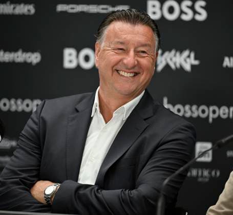 PK Press Conference Tournament Director Edwin Weindorfer Portrait Tennis Men BOSS Open ATP 250 Stuttgart 2025 Weissenhof BOSS Open ATP 250 Stuttgart 2025