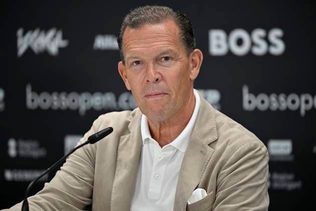 Daniel Grieder CEO Chief Executive Officer and Member of the Managing Board of HUGO BOSS AG Portrait Tennis Men BOSS Open ATP 250 Stuttgart 2025 Weissenhof BOSS Open ATP 250 Stuttgart 2025