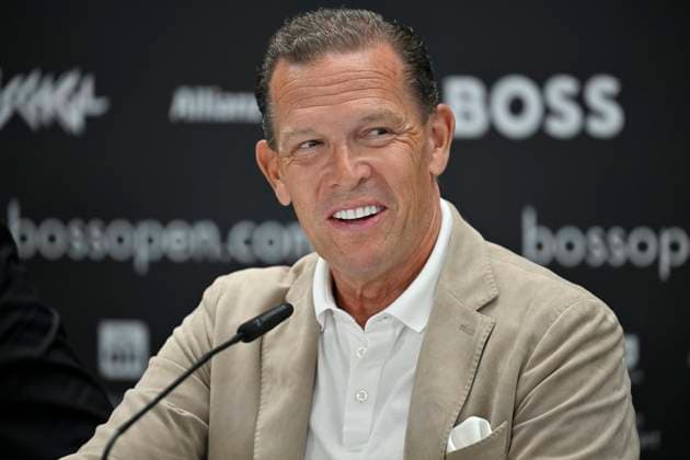 Tennis, ATP tournament in Stuttgart, Press conference