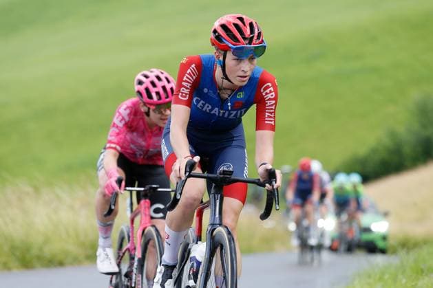 TDS Women Kristyna Burlova CZE Team Ceratizit Pro Cycling 15 06 2025 Kuessnacht, SWITZERLAND, Tour de Suisse Women 4 Etappe Kuessnacht Kuessnacht Kristyna Burlova CZE Team Ceratizit Pro Cycling