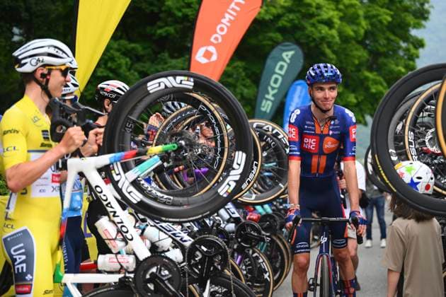 Cycling, Criterium du Dauphine, 8th stage, farewell to Romain Bardet