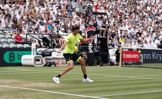 15 06 25 Tennis BOSS Open Stuttgart Weissenhof 2025 Germany, Stuttgart, 15 06 2025, Tennis, BOSS Open Stuttgart Weissenhof 2025 Alexander Zverev