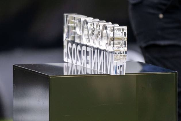 Feature, symbolic image, the winners trophy of the BOSS Open 2025 xettx, Germany, Stuttgart, 15 06 2025, Tennis, Boss Open, 2025, Final, A Zverev GER T Fritz USA , TC Weissenhof, Center Court