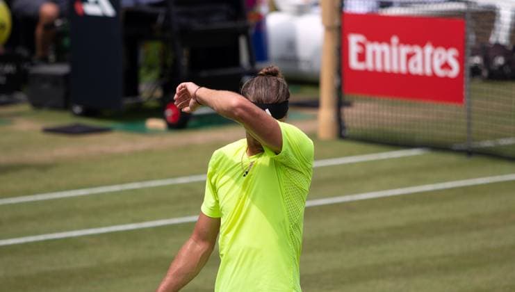 15 06 25 Tennis BOSS Open Stuttgart Weissenhof 2025 Germany, Stuttgart, 15 06 2025, Tennis, BOSS Open Stuttgart Weissenhof 2025 Alexander Zverev