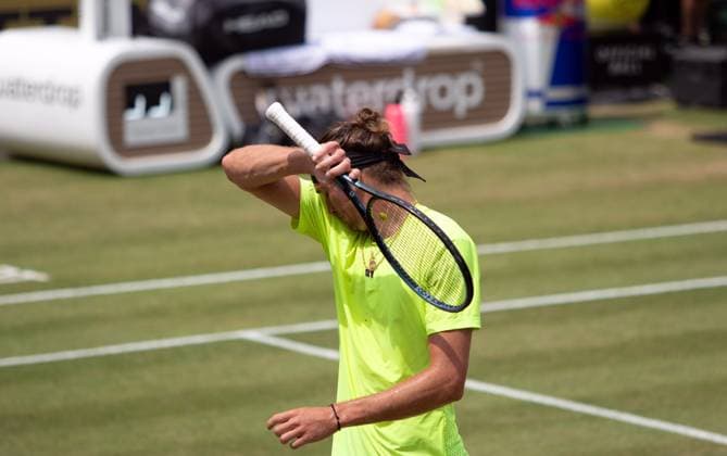 15 06 25 Tennis BOSS Open Stuttgart Weissenhof 2025 Germany, Stuttgart, 15 06 2025, Tennis, BOSS Open Stuttgart Weissenhof 2025 Alexander Zverev