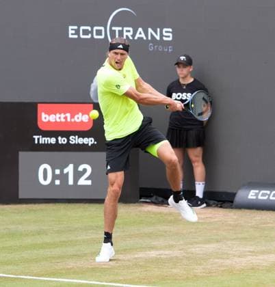 15 06 25 Tennis BOSS Open Stuttgart Weissenhof 2025 Germany, Stuttgart, 15 06 2025, Tennis, BOSS Open Stuttgart Weissenhof 2025 Alexander Zverev
