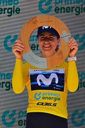 Marlen Reusser wins Tour de Suisse Women 2025 Marlen Reusser SUI Switzerland, Switzerland Moviestar Team wins stage 4 of the 5 Tour de Suisse Women 2025 UCI Women™s WorldTour 2025 on June 15, 2025 from Küssnacht to Küssnacht 129.4 kilometers overall victory