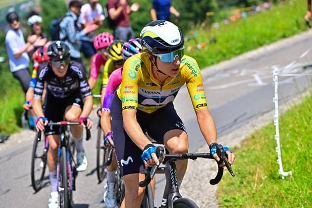 Marlen Reusser wins Tour de Suisse Women 2025 Marlen Reusser SUI Switzerland, Switzerland Moviestar Team wins stage 4 of the 5 Tour de Suisse Women 2025 UCI Women™s WorldTour 2025 on June 15, 2025 from Küssnacht to Küssnacht 129.4 kilometers overall victory