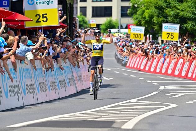 Marlen Reusser wins Tour de Suisse Women 2025 Marlen Reusser SUI Switzerland, Switzerland Moviestar Team wins stage 4 of the 5 Tour de Suisse Women 2025 UCI Women™s WorldTour 2025 on June 15, 2025 from Küssnacht to Küssnacht 129.4 kilometers overall victory